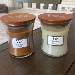 Woodwick candles - HUMIDOR - WARM WOOL